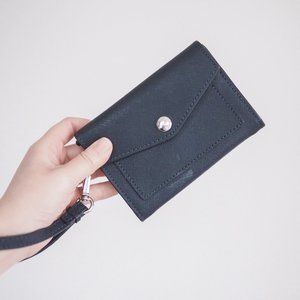 MICHAEL KORS | Leather wristlet wallet